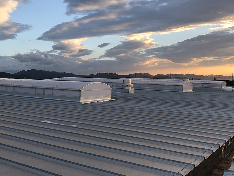 零跑汽车有限公司----圆拱形排烟天窗